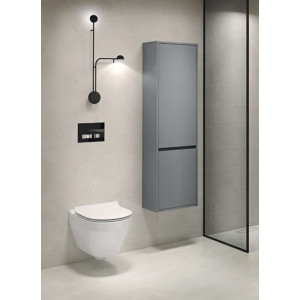 Унітаз підвісний City CleanOn з кришкою Slim дюропласт soft close SZCZ1002353121 Cersanit