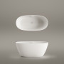 Ванна Perla 160x75 White matte PAA