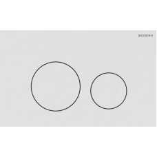 Кнопка зливу Sigma 40 Round 115.628.JT.1 білий matt Geberit