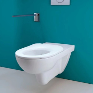 Сидіння для унітаза Selnova Comfort 500.340.01.1 безбар'єрне рішення Geberit
