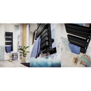 Рушникосушка 1110х500 Warp S WGWAS111050K9M5GD Terma