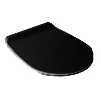 Кришка для унітаза Vignoni soft-close (VI004) Black matt, SIMAS