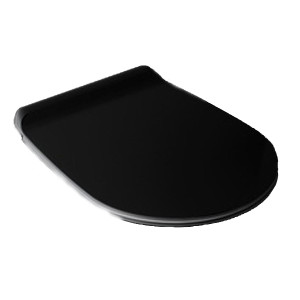 Кришка для унітаза Vignoni soft-close (VI004) Black matt, SIMAS