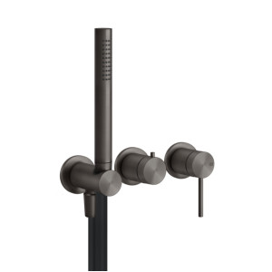 Змішувач Gessi316 Black Metal Brushed PVD 54039707 Gessi