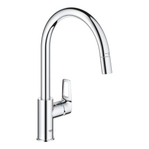 Змішувач для кухні BauLoop хром 30543000 Grohe