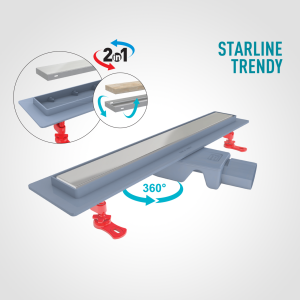 Душовий канал 60 см Starline Trendy VLD-563320 Valtemo