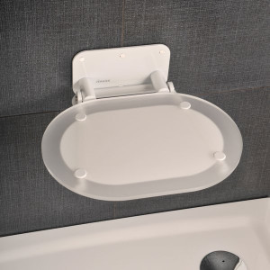 Сидіння для душу CHROME CLEAR-WHITE, RAVAK