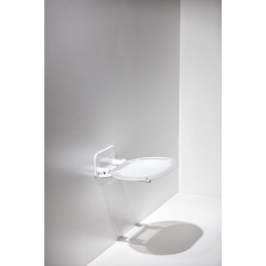 Сидіння для душу CHROME CLEAR-WHITE, RAVAK