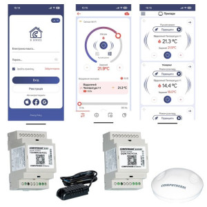 Проводной Wi-Fi терморегулятор COMPUTHERM B300