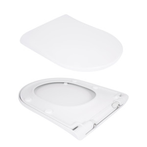 Унитаз подвесной Qtap Robin ML Ultra Quiet 490×365×325 мм, с сиденьем  Soft-close MagLock, White QTROBML26W49621