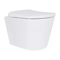 Унитаз подвесной Qtap Scorpio ML Ultra Quiet 490×365×325 мм, с сиденьем Soft-close MagLock, White QTSCOML26W49622