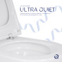 Унитаз подвесной Qtap Scorpio ML Ultra Quiet 490×365×325 мм, с сиденьем Soft-close MagLock, White QTSCOML26W49622