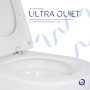 Унитаз подвесной Qtap Scorpio ML Ultra Quiet 520×365×365 мм, с сиденьем Soft-close MagLock, White QTSCOML26W49624