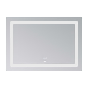 Дзеркало Lidz Kubis (KU2) 1200х800 з LED-підсвічуванням Touch, з антизапотіванням, з димером, рег. яскравості LDKUB120080049007