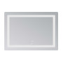 Дзеркало Lidz Kubis (KU2) 1200х800 з LED-підсвічуванням Touch, з антизапотіванням, з димером, рег. яскравості LDKUB120080049007