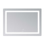 Дзеркало Lidz Kubis (KU2) 1200х800 з LED-підсвічуванням Touch, з антизапотіванням, з димером, рег. яскравості LDKUB120080049007