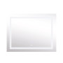 Дзеркало Lidz Kubis (KU1) 1200х800 з LED-підсвічуванням Touch, з антизапотіванням, з димером, рег. яскравості LDKUB120080049008
