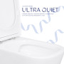 Унитаз напольный Qtap Stork Ultra Quiet 630×350×805 мм с сиденьем Soft-close, White QTSTO27W49260