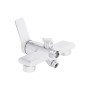 Змішувач для ванни Qtap Nando з душовим гарнітуром QTNAN259CRM48651 Chrome