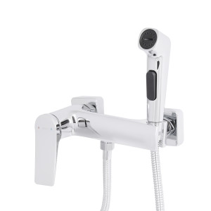 Набір для гігієнічного душу Qtap Nando  QTNAN262CRM48654 Chrome