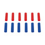 Комплект захисних втулок Thermo Alliance Standart на теплоізоляцію для труби 16 мм (червона/синя, 12 шт) + наліпки