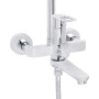 Душевая система универсальная Lidz Latwa 1031 на три потребителя (с изливом) (k35) Chrome LDLAT1031CRM48993