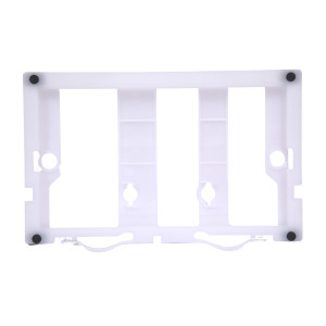 Рамка крепления кнопки смыва Qtap 229х20х150 мм White для инсталляции Standard QTSTD167W49821