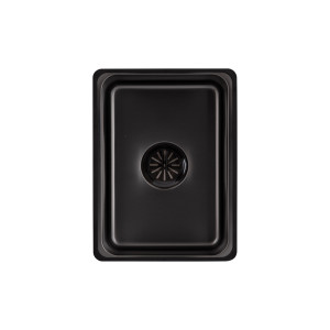 Мойка для кухни интегрированная Lidz Handmade H6845B Brushed Black PVD 3,0/1,0 мм LDH6845BRUBLM49456