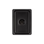 Мойка для кухни интегрированная Lidz Handmade H6845B Brushed Black PVD 3,0/1,0 мм LDH6845BRUBLM49456