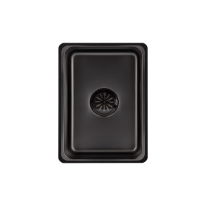 Мойка для кухни интегрированная Lidz Handmade H6845HB Decor Black PVD Honeycomb 3,0/1,0 мм LDH6845HDECBLM49445
