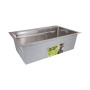 Мойка для кухни интегрированная Lidz Handmade H6845 Brushed Steel 3,0/1,0 мм LDH6845BRU49455
