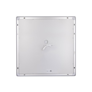 Дзеркало Lidz Kubis (KU2) 700х700 з LED-підсвічуванням Touch, з антизапотіванням, з димером, рег. яскравості LDKU70070049288
