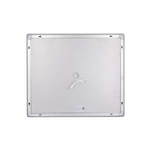 Дзеркало Lidz Kubis (KU2) 600х700 з LED-підсвічуванням Touch, з антизапотіванням, з димером, рег. яскравості LDKU60070049286