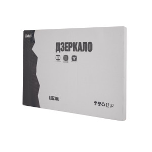 Дзеркало Lidz Orion (OR2) 500х800 з LED-підсвічуванням Touch, з антизапотіванням, з димером, рег. яскравості LDOR50080049291