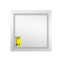 Дзеркало Lidz Kubis (KU1) 700х700 з LED-підсвічуванням Touch, з антизапотіванням, з димером, рег. яскравості LDKU70070049287