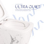 Унитаз подвесной Qtap Tern Ultra Quiet 520×345×325 мм, Marble, с сиденьем Slim Duroplast / Soft-close / Quick Release QTTER26MR49002