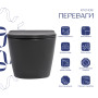 Унитаз подвесной Qtap Robin Ultra Quiet 520×365×340 мм, Anthracite, с сиденьем Slim Duroplast / Soft-close / Quick Release QTROB26AN48995