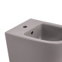 Комплект Qtap Robin Stone grey 3 в 1: підвісний унітаз Ultra Quiet + біде підвісне + раковина накладна QTROBSG49158