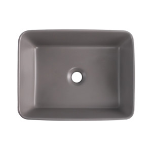 Комплект Qtap Tern Stone grey 3 в 1: підвісний унітаз Ultra Quiet + біде підвісне + раковина накладна QTTERSG49162