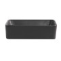 Комплект Qtap Tern Anthracite 3 в 1: підвісний унітаз Ultra Quiet + біде підвісне + раковина накладна QTROBAN49157