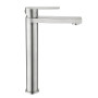 Змішувач для раковини високий Lidz Nexus 001FH (k35)  LDNEX001FHNKS49185 Nickel