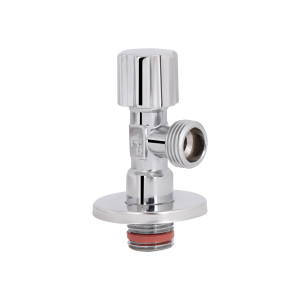 Кран угловой Thermo Alliance Forte вентельный 1/2"НН, хром TAF341W1515