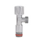 Кран угловой Thermo Alliance Forte вентельный 1/2"НН, хром TAF341W1515