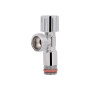 Кран угловой Thermo Alliance Forte вентельный 1/2"Н×3/4"Н, хром TAF341W1520