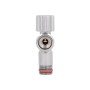 Кран угловой Thermo Alliance Forte вентельный 1/2"Н×3/4"Н, хром TAF341W1520