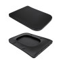 Унитаз подвесной Qtap Gemini Ultra Quiet 485×340×350 мм, Matt Black, с сиденьем Slim Duroplast / Soft-close / Quick Release QTGEM28BLM50505