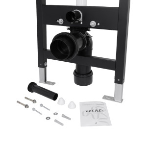 Инсталляция для подвесного унитаза Qtap Standard 1120/1320x500x160/220 мм, 18/23 см, QTSTD159BL49467