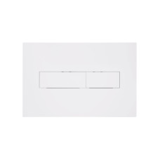 Клавиша смыва Qtap Standard 152x236x28 мм, White, линейная QTSTD164W49471
