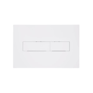 Клавиша смыва Qtap Standard 152x236x28 мм, White, линейная QTSTD164W49471