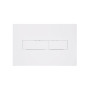 Клавиша смыва Qtap Standard 152x236x28 мм, White, линейная QTSTD164W49471
